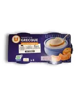Yaourt à la grecque sur lit de mandarine, U (4 x 150 g)