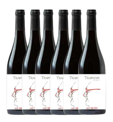 P'tite côte Rouge 2023, AOC Côtes du Rhône BIO, Domaine du Trapadis (75 cl, caisse de 6)