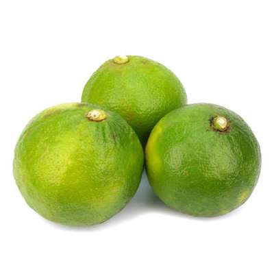 Lot de 3 citrons verts (calibre moyen), Brésil