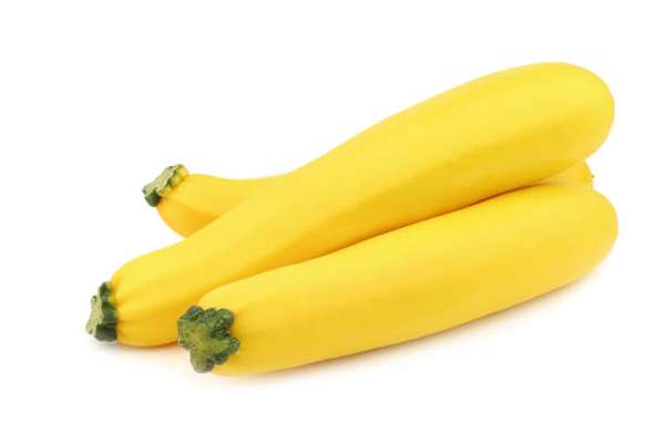 Lot de 3 courgettes longues jaune de Provence - Direct producteur (250 à 350 g pièce) (calibre moyen), France