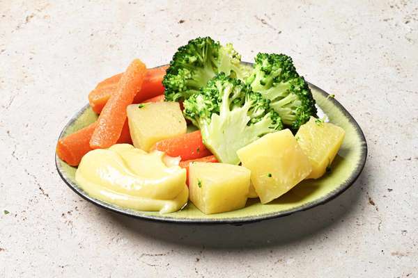 Aïoli & légumes vapeur, Frichti (150 g)
