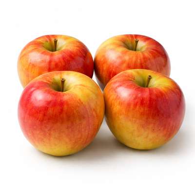Lot de 4 pommes Jonagold des Hauts-de-France (calibre moyen), France