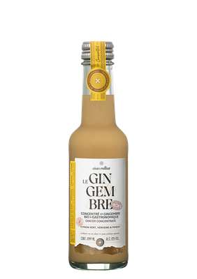 Concentré de gingembre BIO, Alain Milliat (20 cl)