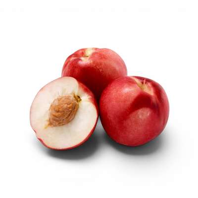 Lot de 3 Nectarines blanches "à murir" BIO (petit calibre), France