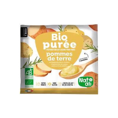Préparation en flocon pour purée de pomme de terre BIO, Natali (30 g)