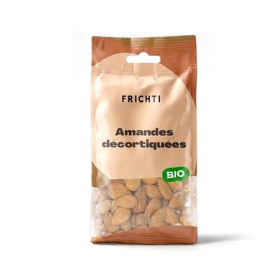 Amandes décortiquées BIO, Frichti (40 g)