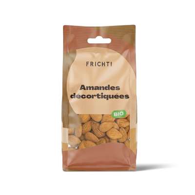 Amandes décortiquées BIO, Frichti (125 g)