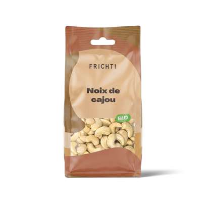 Noix de cajou natures BIO, Frichti (125 g)