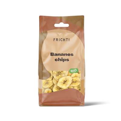 Banane chips BIO, Frichti (125 g)