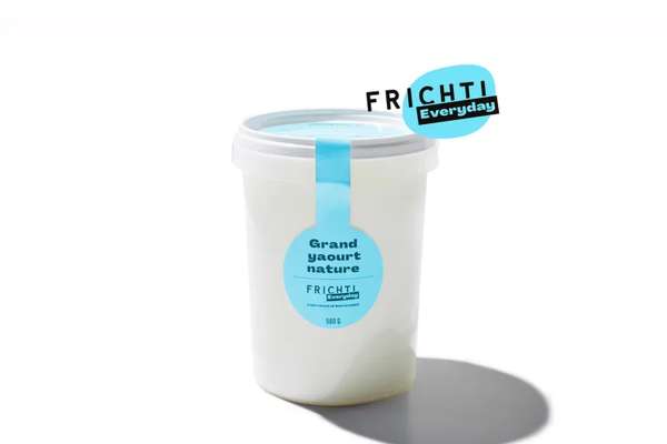 Yaourt du marché nature, Frichti (500 g)