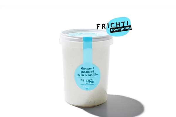 Yaourt du marché vanille, Frichti (500 g)