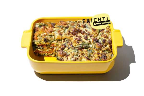 Lasagnes chèvre & épinards pour 2/3 personnes, Frichti (700 g)