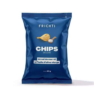 Chips au sel de mer et à l’huile d’olive vierge, Frichti (40 g)