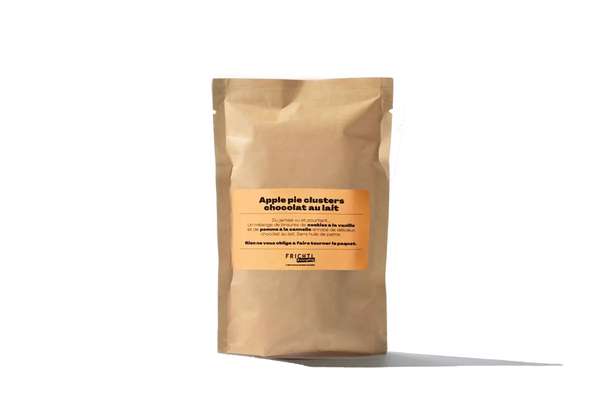 Apple pie cluster au chocolat au lait, Frichti (90 g)