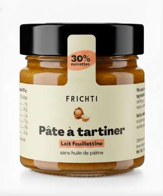 Pâte à tartiner Lait feuilletine, Frichti (250 g)
