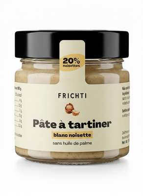 Pâte à tartiner Blanc noisette, Frichti (250 g)