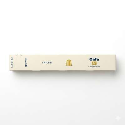 Café capsule Or, Frichti (x 10, 53 g)