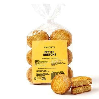6 Petits palets bretons moelleux pur beurre, Frichti (230 g)