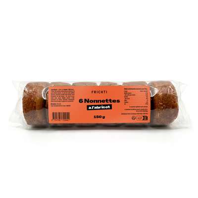 6 Nonnettes à l'abricot, Frichti (150 g)
