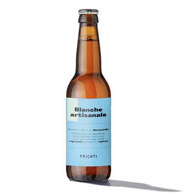Bière blanche artisanale, Frichti (33 cl)