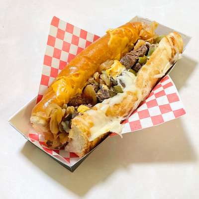 L'incroyable Frichti cheesesteak  (environ 300 g)