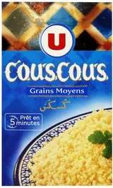 Graine de couscous grains moyens, U (1 kg)