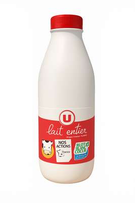 Lait entier, U (1 L)