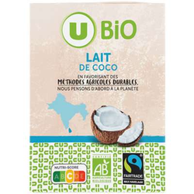 Lait de coco BIO, U (200 ml)