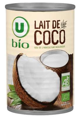 Lait de coco BIO, U bio (40 cl)