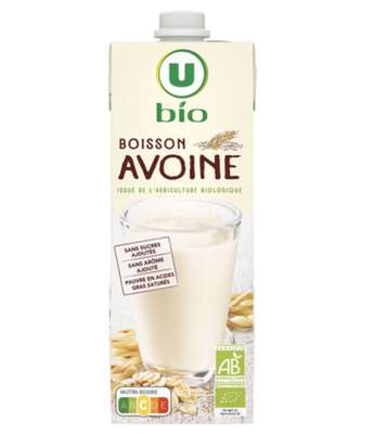 Boisson végétale avoine BIO, U (1 L)