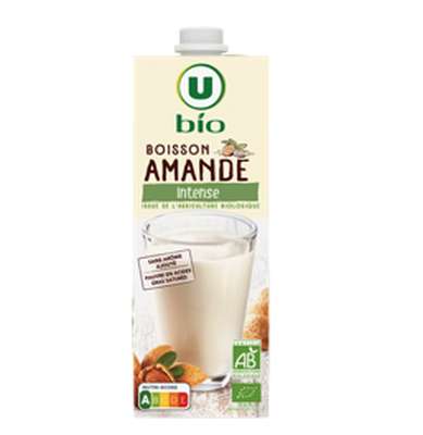 Boisson végétale amande intense BIO, U (1 L)