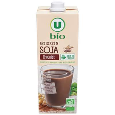 Boisson végétale soja au chocolat BIO, U (1 L)