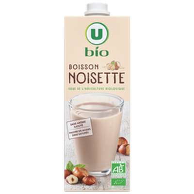 Boisson noisette, U Bio (1 l)