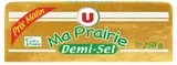 Beurre allégé 60% MG demi-sel Ma Prairie, U (250 g)
