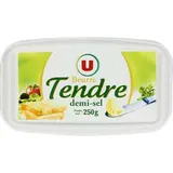 Beurre tendre à tartiner demi-sel 80% de matière grasse, U (250 g)