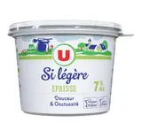 Crème fraîche épaisse et légère 7% MG, U (50 cl)