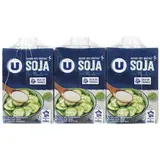 Soja cuisine végétal fluide, U (3 x 20 cl)