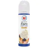 Crème fouettée légère à la vanille 20%MG, U (250 g)