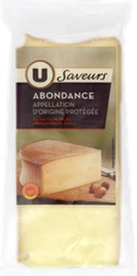 Abondance AOP au lait cru, U Saveurs (250 g)