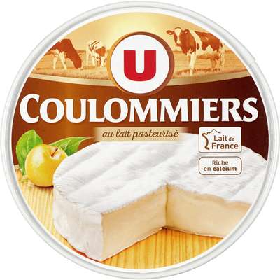 Coulommiers au lait pasteurisé, U (350 g)
