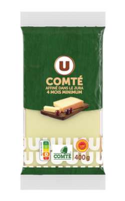 Comté AOP au lait cru 34%mg, U (400 g)