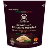 Parmigiano Reggiano AOP râpé 30 mois, U Saveurs (60 g)