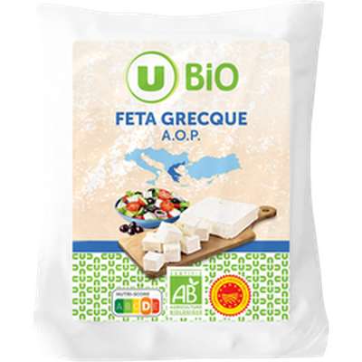 Féta grecque AOP au lait pasteurisé de brebis et chèvre BIO, U (150 g)