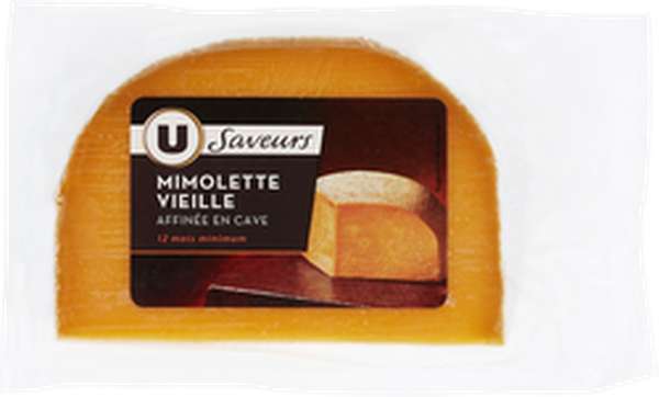 Mimolette vieille affinée en cave 12 mois, U Saveurs (200 g)