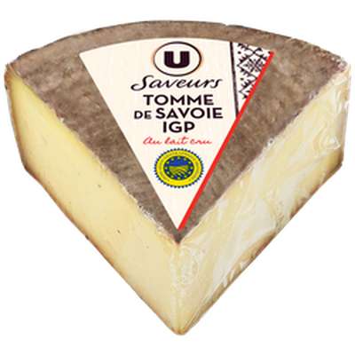 Tomme de Savoie IGP au lait cru, U Saveurs (300 g)