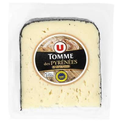 Tomme des Pyrénées IGP au lait pasteurisé, U (200 g)