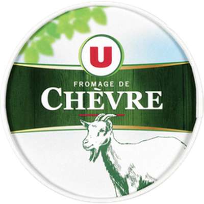 Fromage de chèvre au lait pasteurisé, U (180 g)