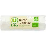 Fromage Bûche de chèvre bio au lait pasteurisé BIO, U (180 g)