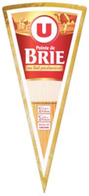 Pointe de Brie au lait pasteurisée, U (200 g)