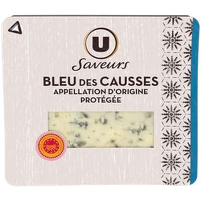 Bleu des Causses AOP, U Saveurs (125 g)
